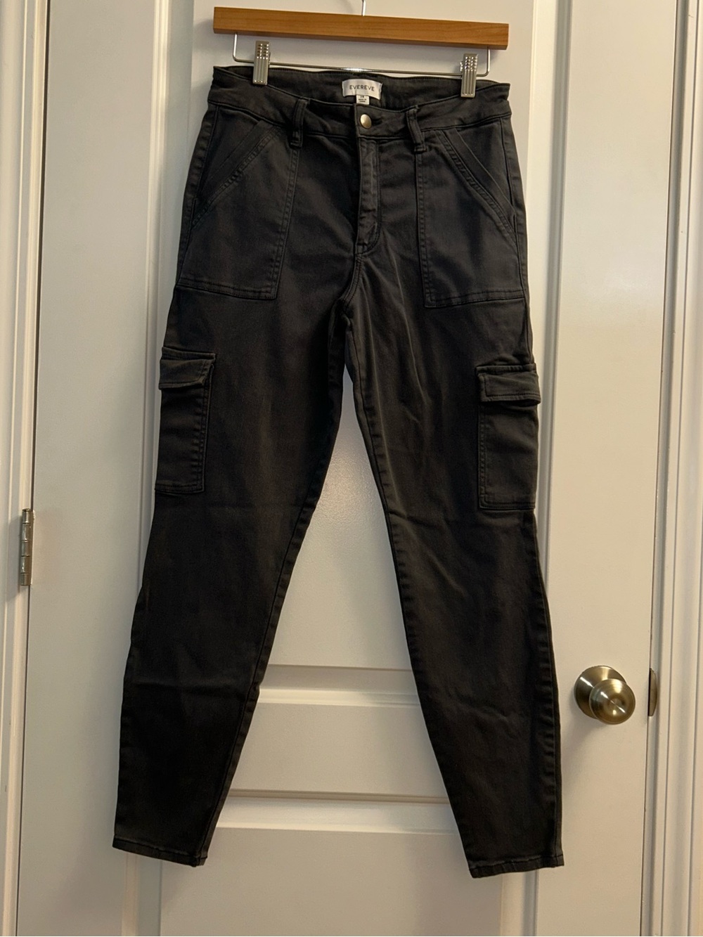 EVEREVE Tate Women’s Grey Cargo Utility Pants - Womens